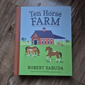 Pop Up Book Robert Sabuda 10 Horse Farm Book